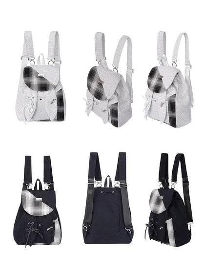 Rabbit Ear Flip Cute School Travel Backpack【s0000017337】