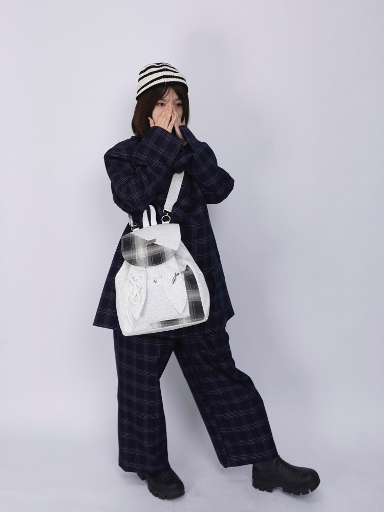 Rabbit Ear Flip Cute School Travel Backpack【s0000017337】