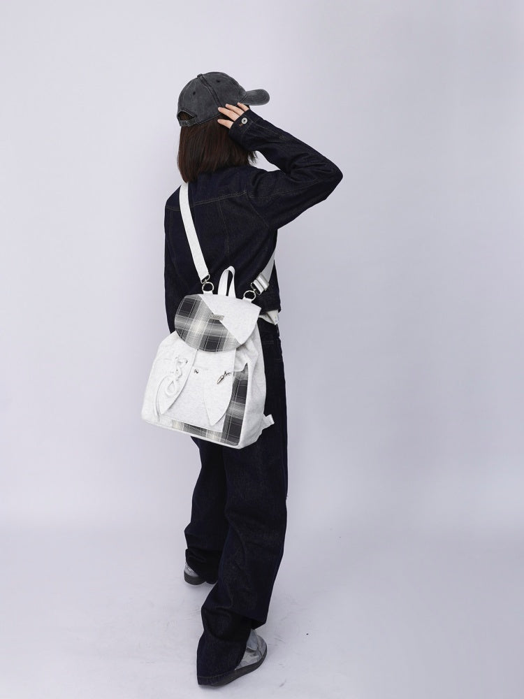 Rabbit Ear Flip Cute School Travel Backpack【s0000017337】