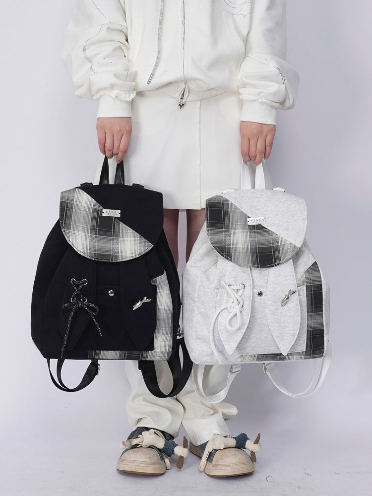 Rabbit Ear Flip Cute School Travel Backpack【s0000017337】