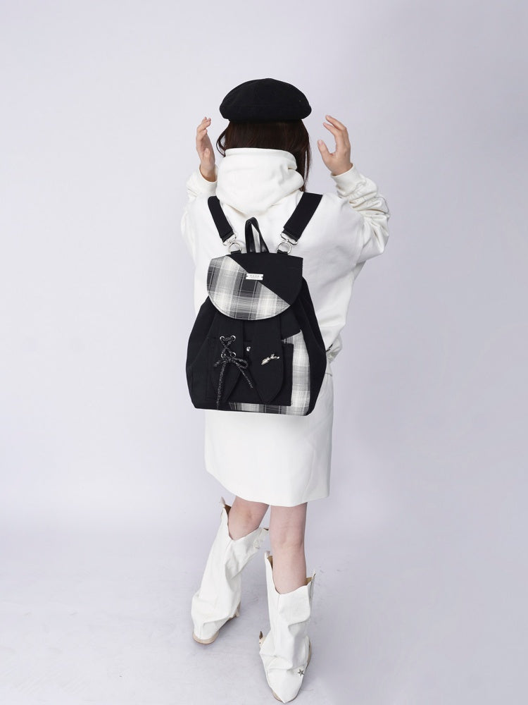 Rabbit Ear Flip Cute School Travel Backpack【s0000017337】