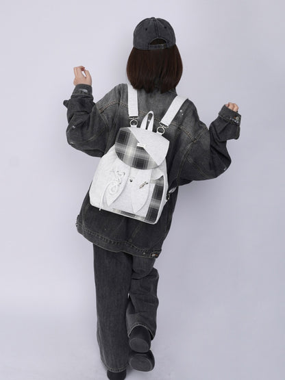 Rabbit Ear Flip Cute School Travel Backpack【s0000017337】
