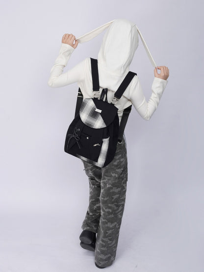 Rabbit Ear Flip Cute School Travel Backpack【s0000017337】