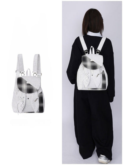 Rabbit Ear Flip Cute School Travel Backpack【s0000017337】