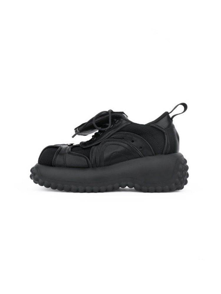 Retro Casual Derby Platform Shoes【s0000017340】