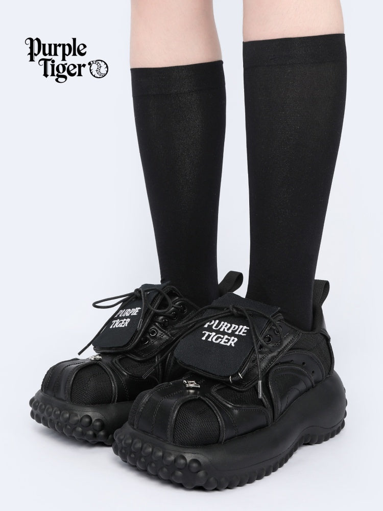 Retro Casual Derby Platform Shoes【s0000017340】