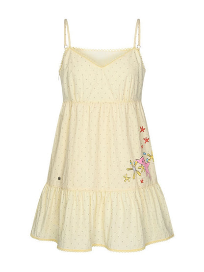 Pop Sunshine Halter Dress【s0000017342】