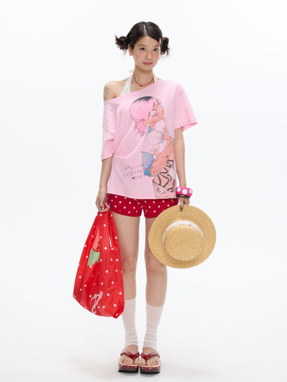 Summer Multicolor Beach Tight Shorts【s0000017366】