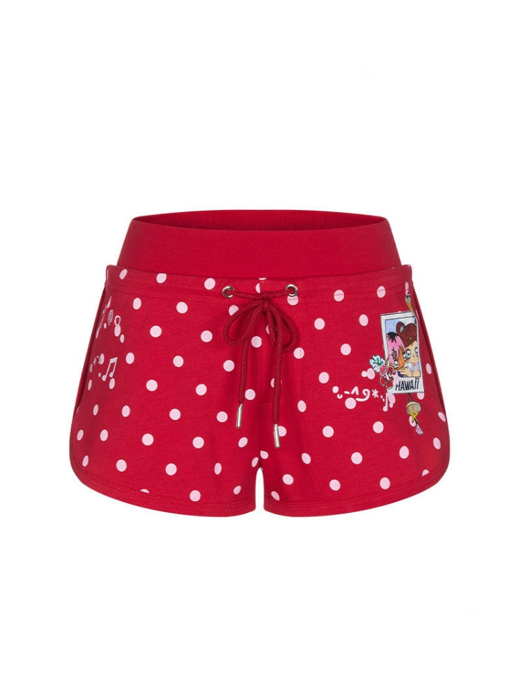 Summer Multicolor Beach Tight Shorts【s0000017366】
