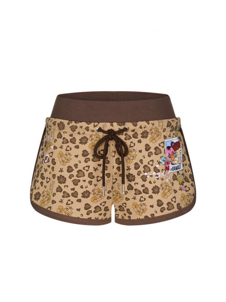 Summer Multicolor Beach Tight Shorts【s0000017366】