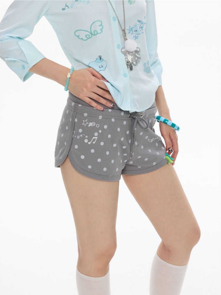 Summer Multicolor Beach Tight Shorts【s0000017366】