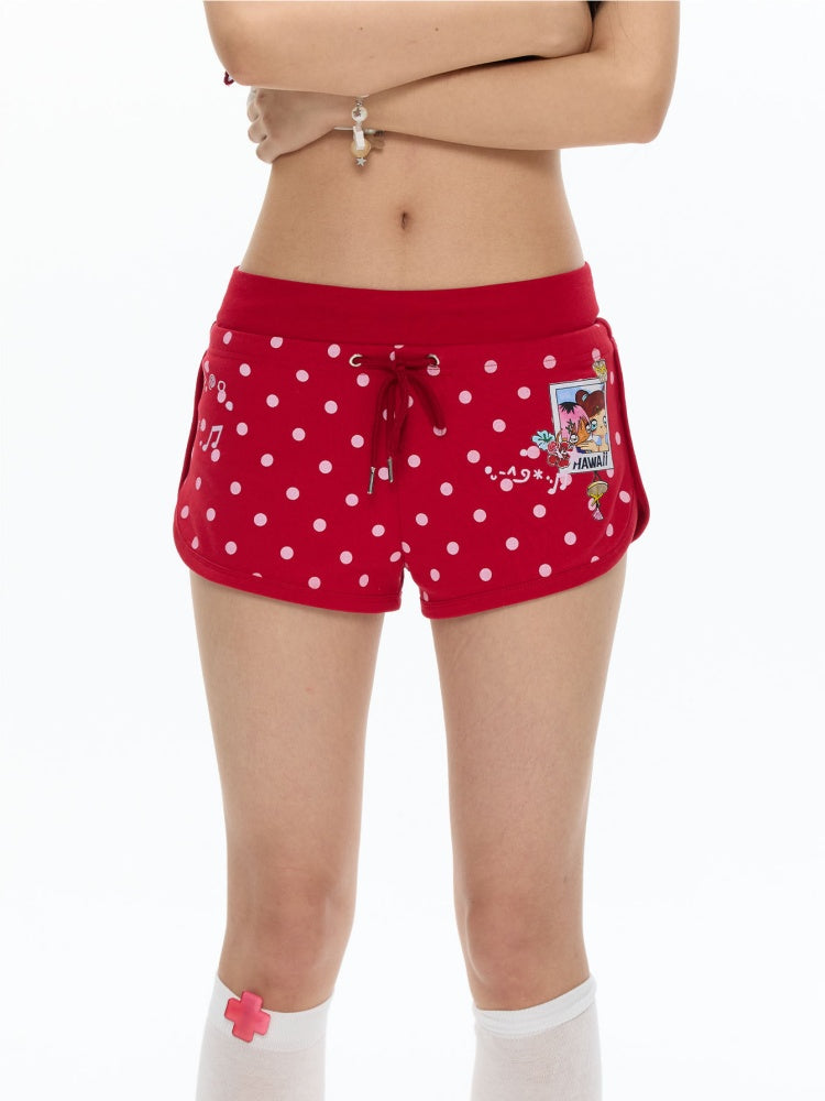 Summer Multicolor Beach Tight Shorts【s0000017366】