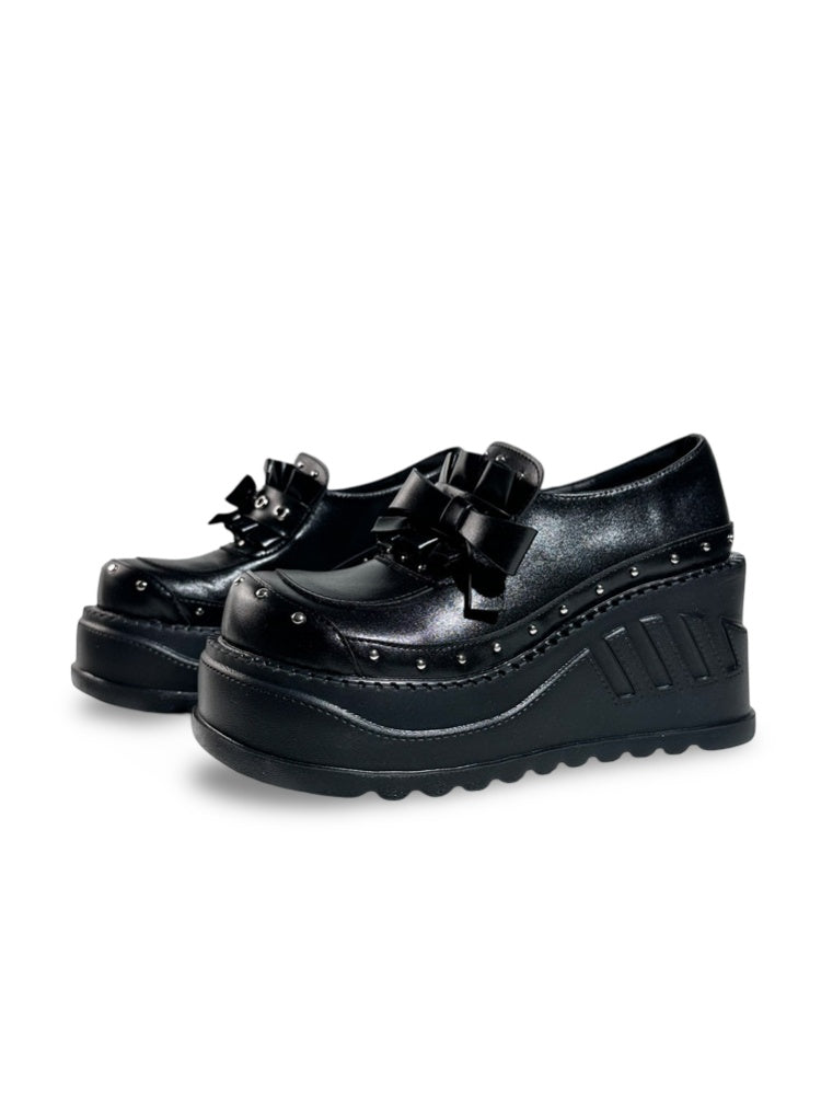 Harajuku Fashion American Punk Style Platform Loafers【s0000017372】
