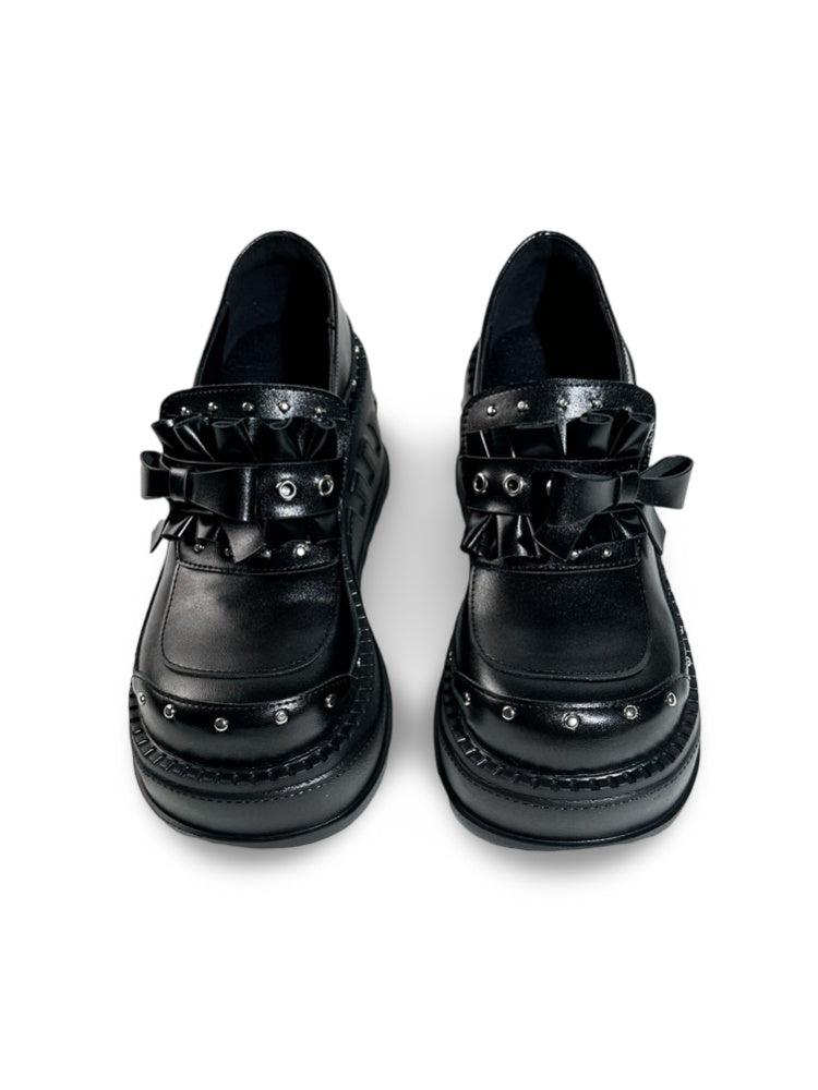 Harajuku Fashion American Punk Style Platform Loafers【s0000017372】