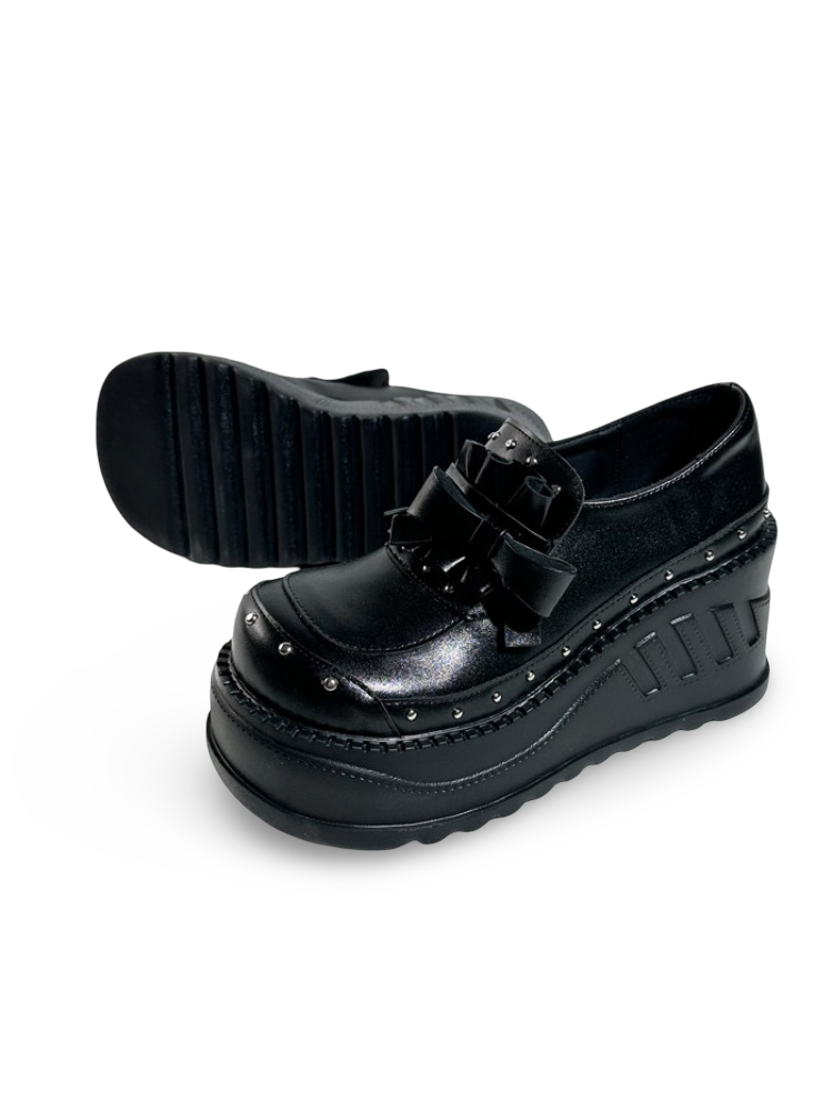 Harajuku Fashion American Punk Style Platform Loafers【s0000017372】