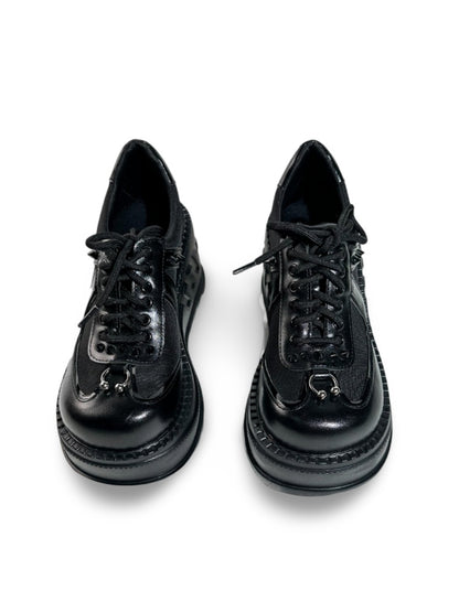 Harajuku Fashion Ultra-High Platform Leather Shoes【s0000017373】