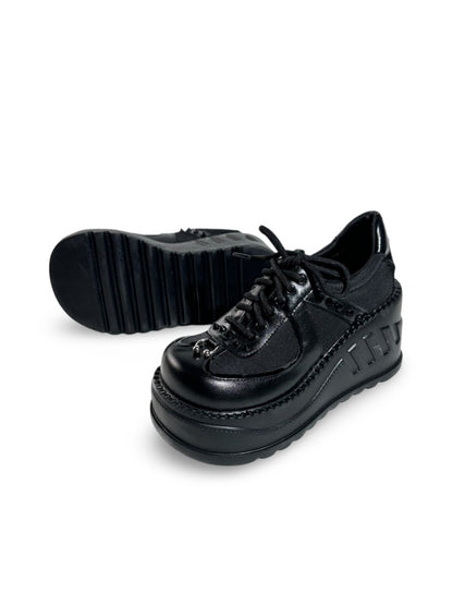 Harajuku Fashion Ultra-High Platform Leather Shoes【s0000017373】