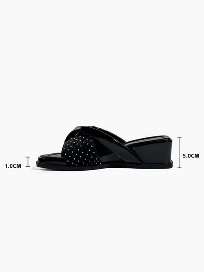 Polka Dot Beach Sandals【s0000017374】