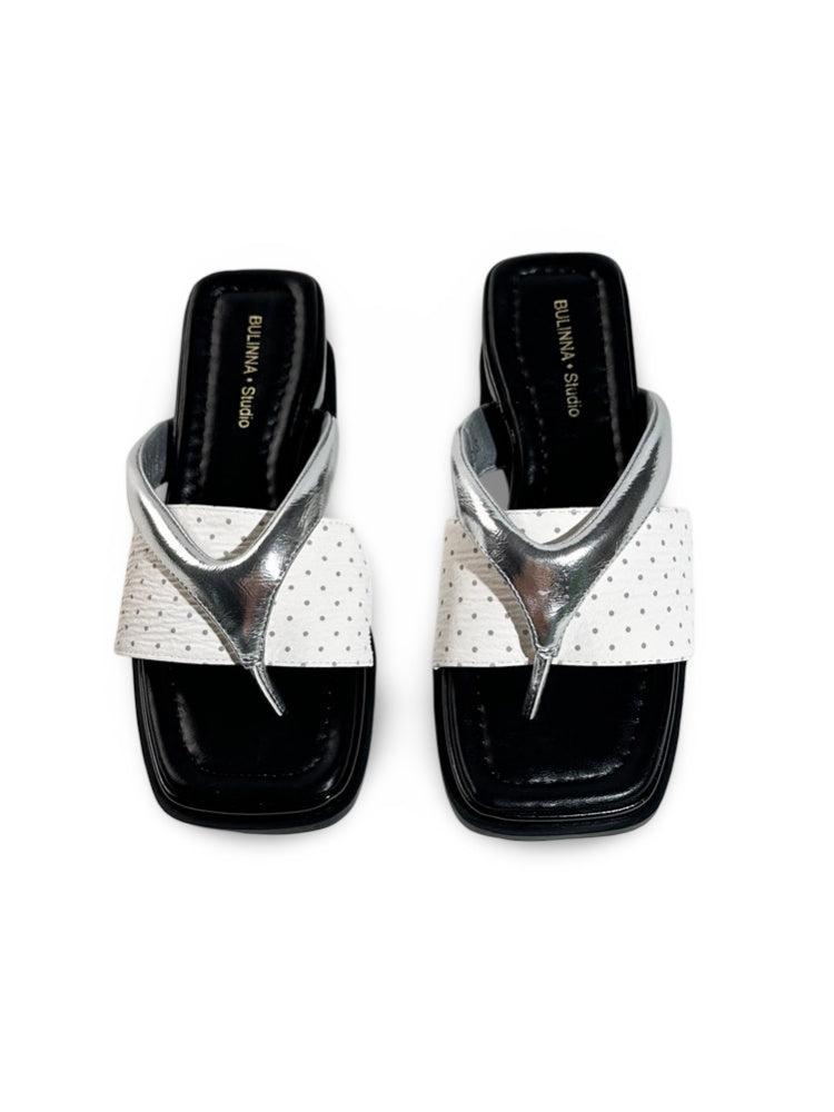 Polka Dot Beach Sandals【s0000017374】