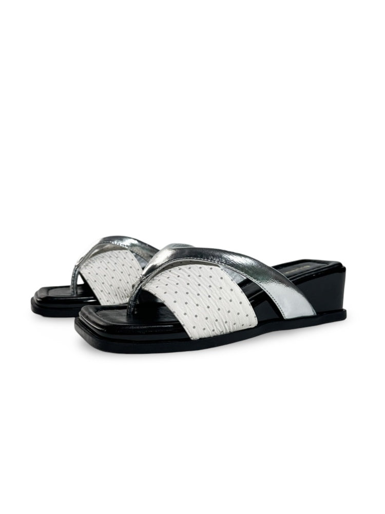 Polka Dot Beach Sandals【s0000017374】