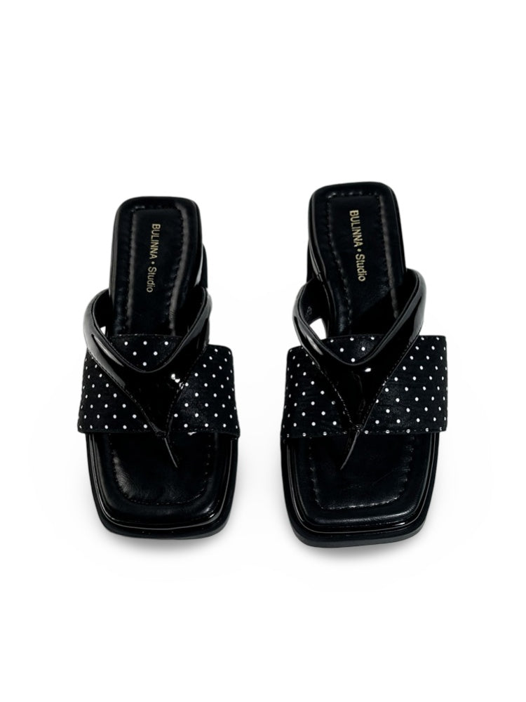 Polka Dot Beach Sandals【s0000017374】