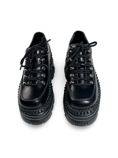 Spanish Trendy Brand Design Subculture Heavy Metal Punk Flats Shoes【s0000017377】