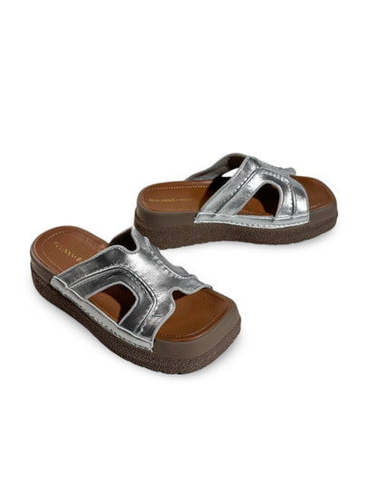 Flat-Line Cork Sandals【s0000017378】