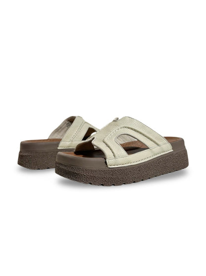 Flat-Line Cork Sandals【s0000017378】