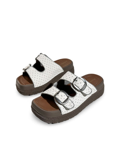 Thick-Soled Birkenstock Dot Non-Slip Half-Slip Sandals【s0000017379】