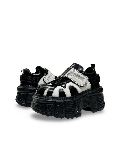 Subculture Leopard Print Lace-Up Platform Shoes【s0000017382】