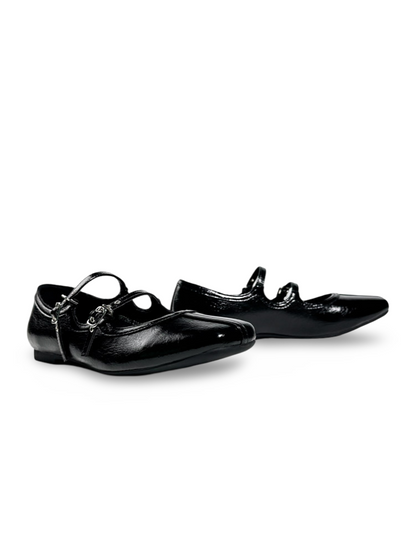Polka Dot Flat Ballet Mary Jane Shoes【s0000017389】