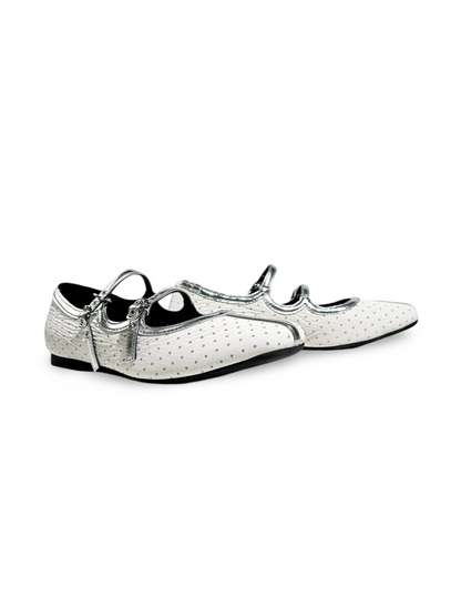 Polka Dot Flat Ballet Mary Jane Shoes【s0000017389】