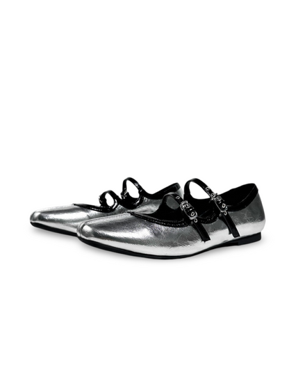 Polka Dot Flat Ballet Mary Jane Shoes【s0000017389】