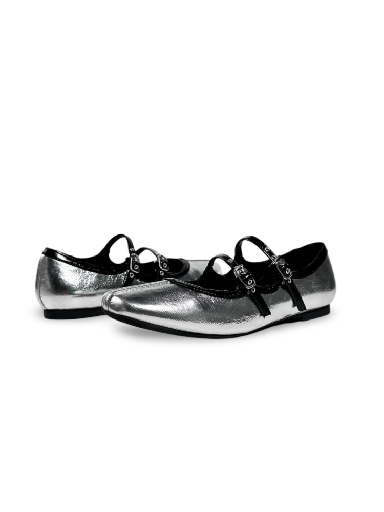 Polka Dot Flat Ballet Mary Jane Shoes【s0000017389】