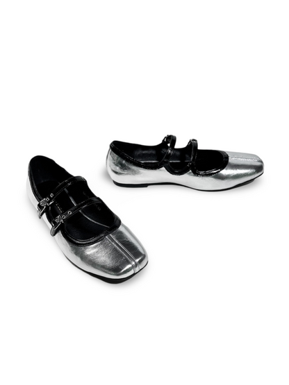 Polka Dot Flat Ballet Mary Jane Shoes【s0000017389】