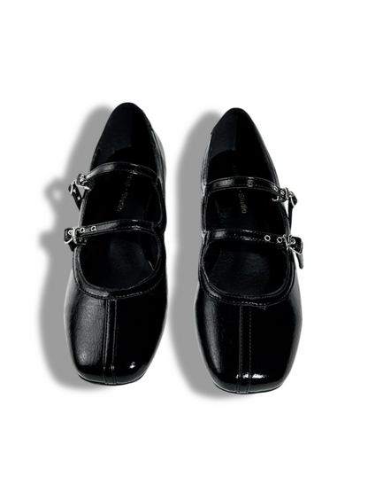 Polka Dot Flat Ballet Mary Jane Shoes【s0000017389】