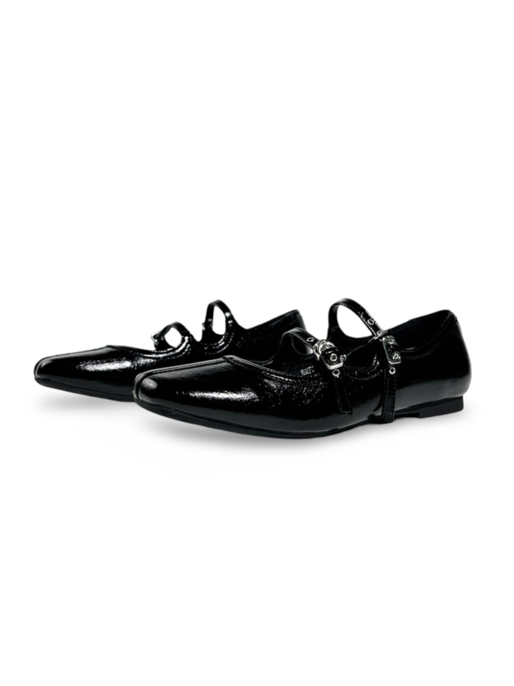 Polka Dot Flat Ballet Mary Jane Shoes【s0000017389】