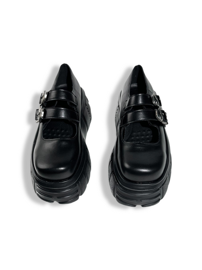 Spanish Trendy Heavy Industry Thick-Soled Platform Shoes【s0000017392】