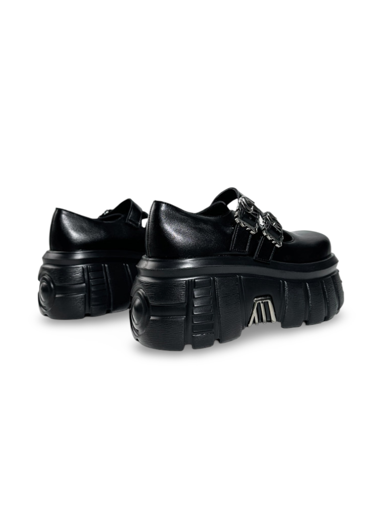 Spanish Trendy Heavy Industry Thick-Soled Platform Shoes【s0000017392】