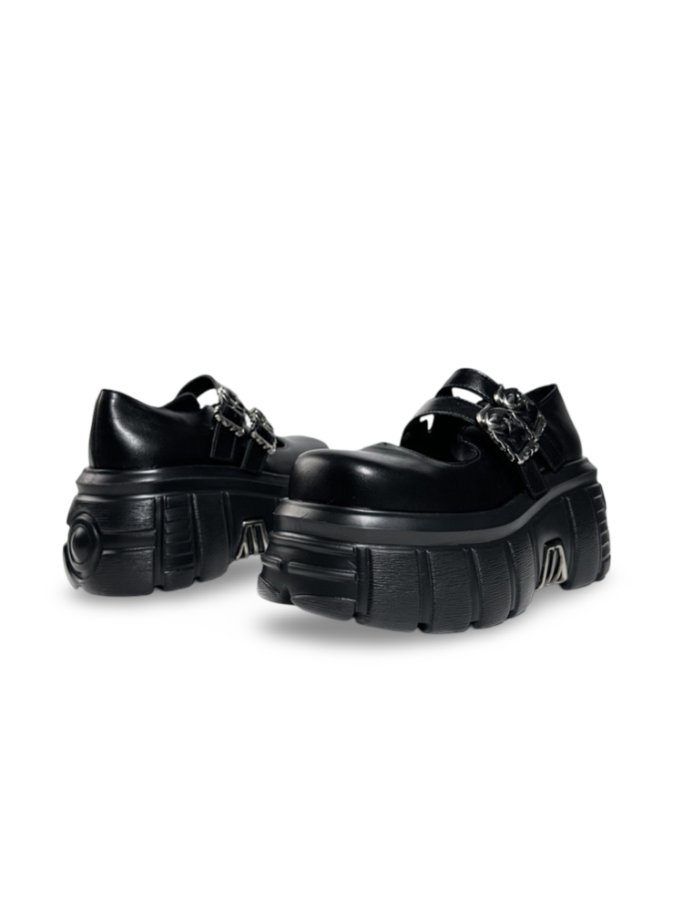 Spanish Trendy Heavy Industry Thick-Soled Platform Shoes【s0000017392】