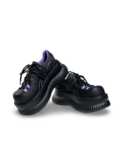 Purple Lining Height-Increasing Platform Shoes【s0000017394】