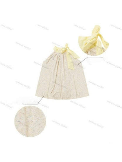 Butterfly Halter Bow Sleeveless Tops【s0000017570】