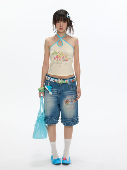 Summer Cross Tie Vest【s0000017625】