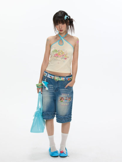 Summer Cross Tie Vest【s0000017625】