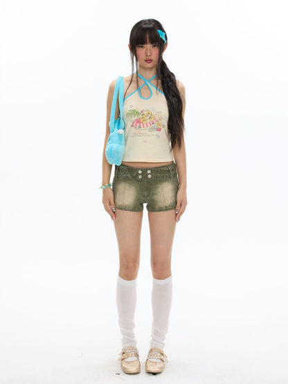 Summer Cross Tie Vest【s0000017625】