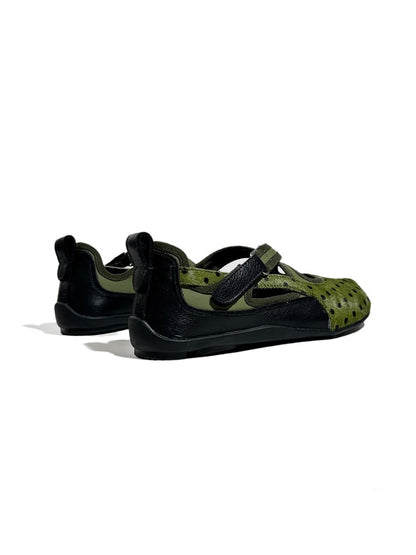 Horsehair Thin-Soled Shallow Mary Jane Flats Split-Toe Shoes【s0000017627】