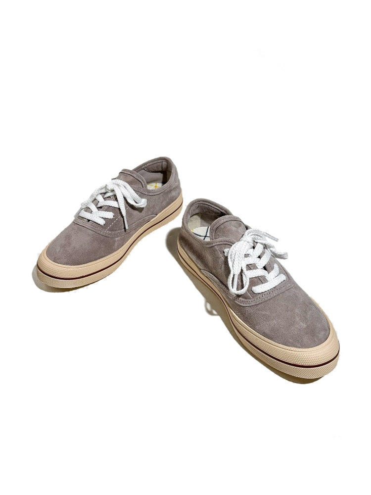 Genuine Leather Lace-Up Block Training Casual Sneakers【s0000017628】