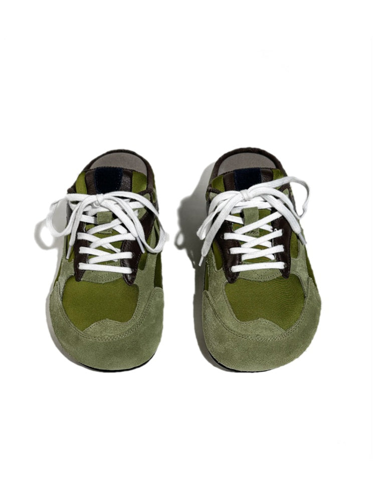 Closed-Toe Slippers Mesh Breathable Thick-Soled Lace-Up Birkenstock Shoes【s0000017629】