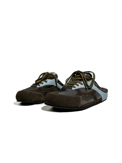 Closed-Toe Slippers Mesh Breathable Thick-Soled Lace-Up Birkenstock Shoes【s0000017629】
