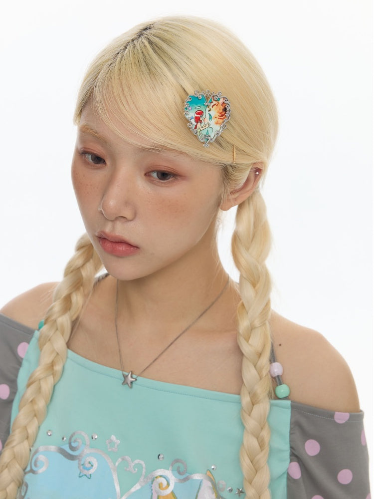 Heart Hollow Metal Carved Hairpin【s0000017785】